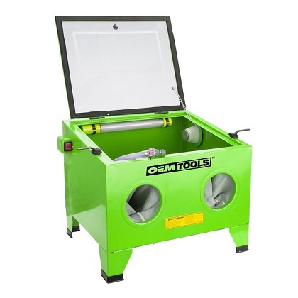 OEM Tools 24815 | Bench Top Abrasive Blast Cabinet