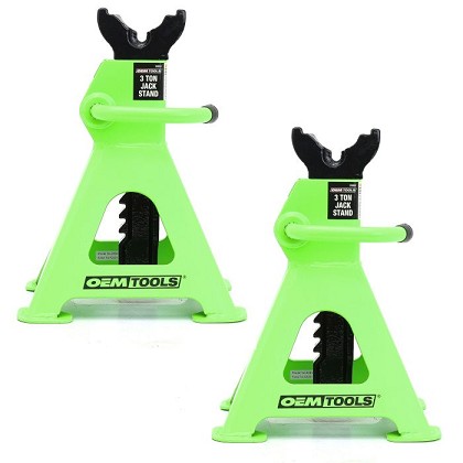 OEM Tools 24852 | 3 Ton Jack Stands, Pair