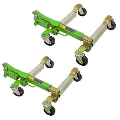 OEM Tools 24855TWO | 1,500 Lb. Hydraulic Vehicle Position Dolly Set