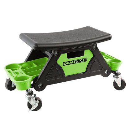 OEM Tools 24986 | Heavy-Duty Rolling Workbench and Creeper Seat