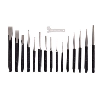 OEM Tools 25515 | 16 Piece Punch and Chisel Set