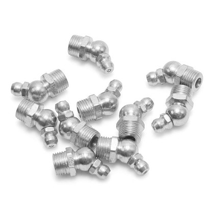 OEM Tools 25791 | 1/8 Inch 30° PTF Grease Fittings, 10 Pack