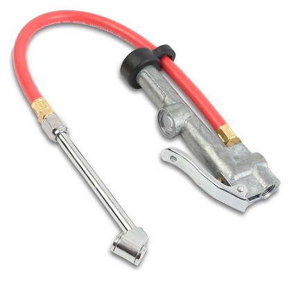 OEM Tools 25864 | Dual-Head Chuck Tire Inflator Gauge