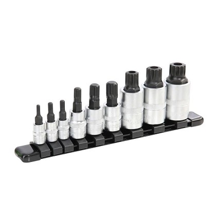 OEM Tools 25953 | 9 Piece Multi-Drive Triple Square Bit Set
