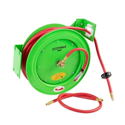 OEM Tools 25979 | Spring Rewind Air Hose Reel with 3/8