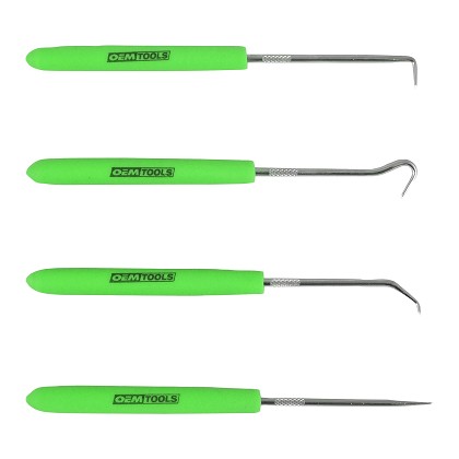 OEM Tools 26535 | 4 Piece Mini Hook and Pick Set