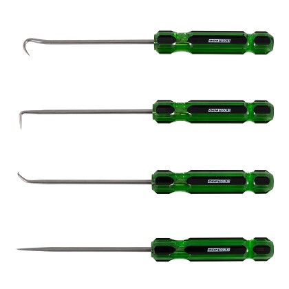 OEM Tools 26546 | 4 Pc Hook and Pick Set w/ Acetate Handle