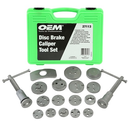 OEM Tools 27113 | 18-Piece Disc Caliper Set