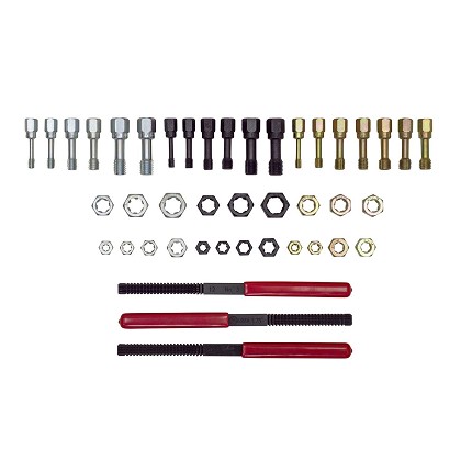 OEM Tools 27142 | Thread Restoring File, Tap and Die Kit