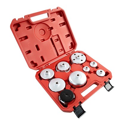 OEM Tools 27199 | 9 Piece Oil Filter Cap Wrench Set