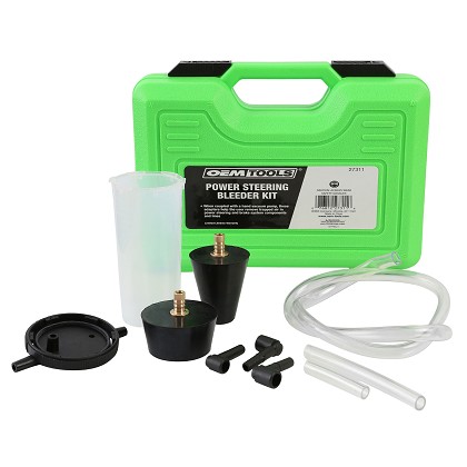 OEM Tools 27311 | Power Steering and Brake Bleed Adapter Kit