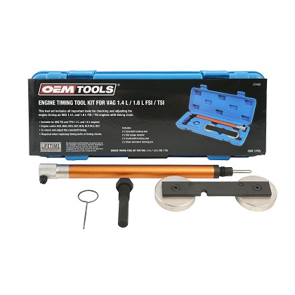OEM Tools 27400 | Engine Timing Tool Kit for VAG 1.4L.1.6L FSI/TSI