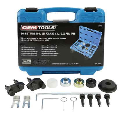 OEM Tools 27406 | Engine Timing Tool Set for VAG 1.8L/2.0L FSI/TFSI