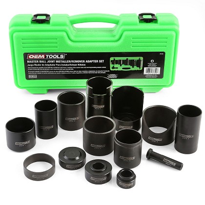OEM Tools 37310 | 14-Piece Ball Joint Adapter Kit