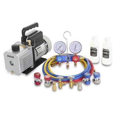 OEM Tools 68951 | R134a & R1234yf Spark-Free Vacuum Pump Kit