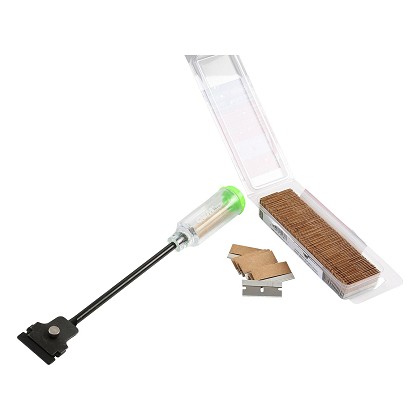 OEM Tools 68990 | Extended Handle Scraper with 200 Blades