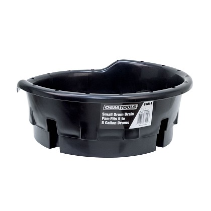 OEM Tools 87014 | Small Drum Drain Basin - Fits 5 to 8 Gallon Drums