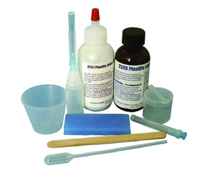 Urethane Supply 2501 | PlastiFix Kit, White