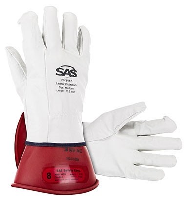 SAS Safety Corp 6467 | Glove Protective Electrical Over M
