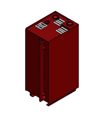 SBI Manufacturing BTDW100RD | 100 Gallon Double Wall, Red
