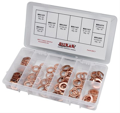 S.U.R. and R BRC7 | Copper Washer Assortment Kit