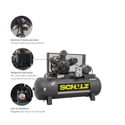 Schulz 932.9344-P | P10120HW40X-3 Premium Piston Compressors