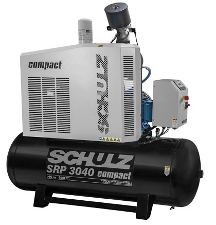 Schulz 970.3233-0 | Compact 40 HP 208-230 Volt Three Phase Rotary Screw Compressor
