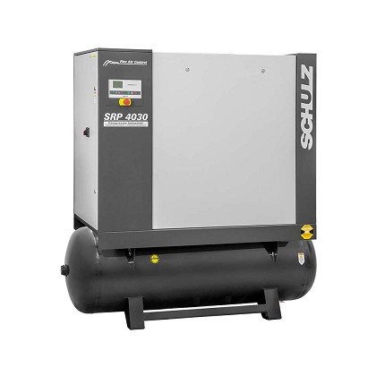 Schulz 970.4051-0 | 120 Gallon Rotary Screw Air Compressor, 113 CFM, 30 HP