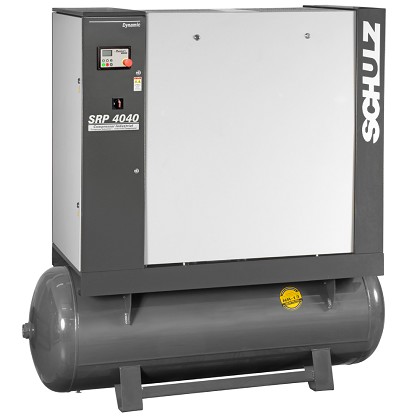 Schulz 970.4054-0 | 120 Gallon Rotary Screw Air Compressor, 150 CFM, 40 HP