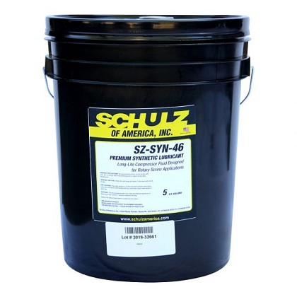 Schulz SZ-SYN-46-5 | 5 Gal ISO 46 Synthetic Rotary Oil