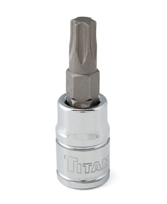 Titan Tools 66930 | T30 1/4 in Drive Torx Bit Socket