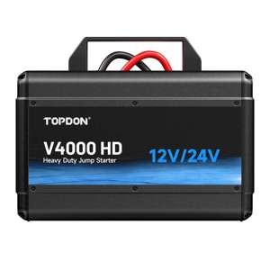 Topdon V4000HD | 12V/24V 4000A Jump Starter