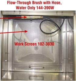 Uni-Ram 144-390W | Water-Manual Wash Brush Kit