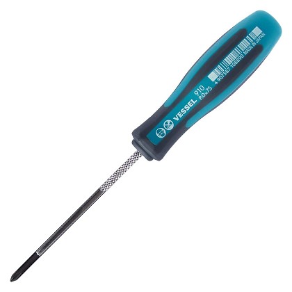 Vessel Tools 910P075 | Megadora Thin Shank Screwdriver No.910, Phillips