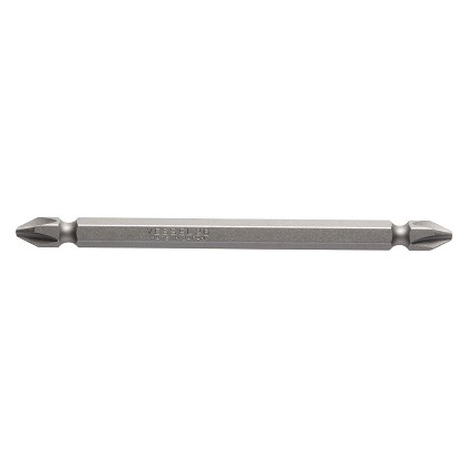 Vessel Tools B43P2100GP1 | Double-Ended Bit 1/4