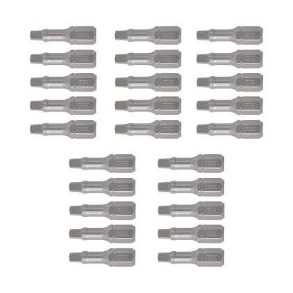 Vessel Tools NTSQ3254P25K | Neck Torsion Power Bits, SQ3 x 25.4 mm, Bulk 25 Piece