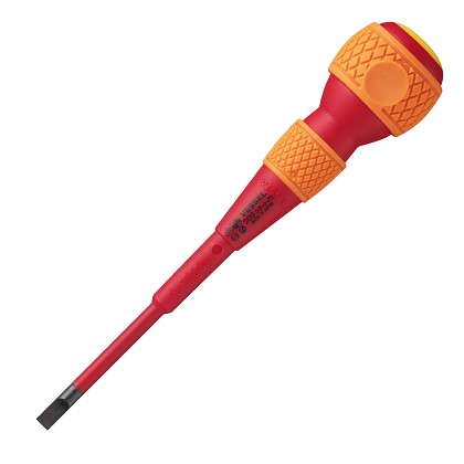 Vessel Tools Usa 200S575 | BALL GRIP Insulated Screwdriver No.200 -5x0.8x75