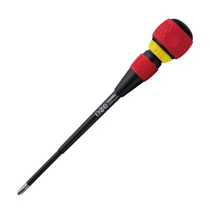 Vessel Tools Usa 2200P2150 | BALL GRIP Ratchet Screwdriver No.2200 +2x150