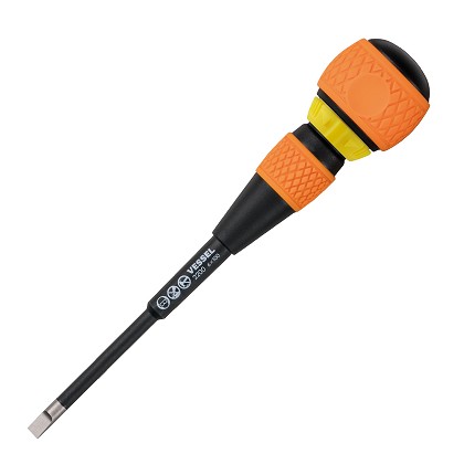 Vessel Tools Usa 2200S6100 | BALL GRIP Ratchet Screwdriver No.2200 -6x100