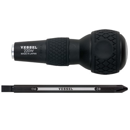 Vessel Tools Usa 220W62 | BALL GRIP 1/4