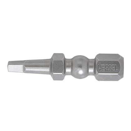 Vessel Tools Usa IBSQ130P25K | IMPACT BALL Torsion Bit SQ1x30 25 Piece (Bulk)