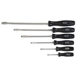 Williams 100P-6SD | 6 Piece Endurogrip Keystone Slotted Screwdriver Set