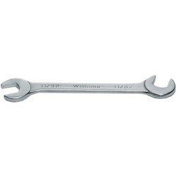 Williams 1116mm | Miniature 15 Degree x 80 Degree Double Head Open End Wrench, 16 mm