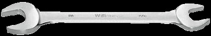 Williams 1731 | Chrome Satin Finish Double Head Open End Wrench 3/4 X 13/16