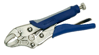 Williams 23203 | 10 Locking Plier Curved Jaw