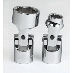 Williams 31148 | 3/8 Drive Universal Socket, High Polished Chrome Finish, 6 Point 9/16