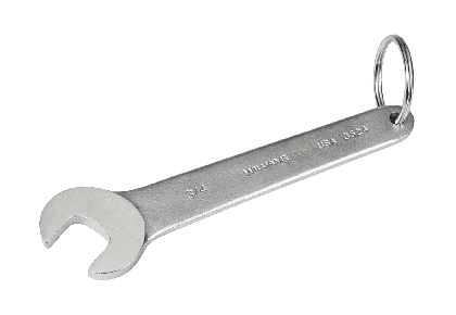 Williams 3524 | 30° Service Wrench, Satin Chrome Finish, 3/4 mm