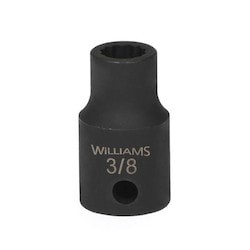 Williams 35528 | 1/2 Drive 7/8 Standard Impact Socket 12 Point