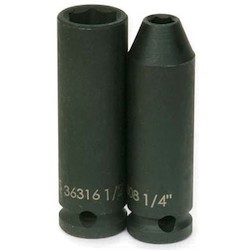 Williams JHW36322 | 3/8 Drive Deep Impact Socket, 6 Point, 11/16