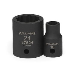 Williams 37614 | 1/2 Drive 14mm Standard Impact Socket 12 Point